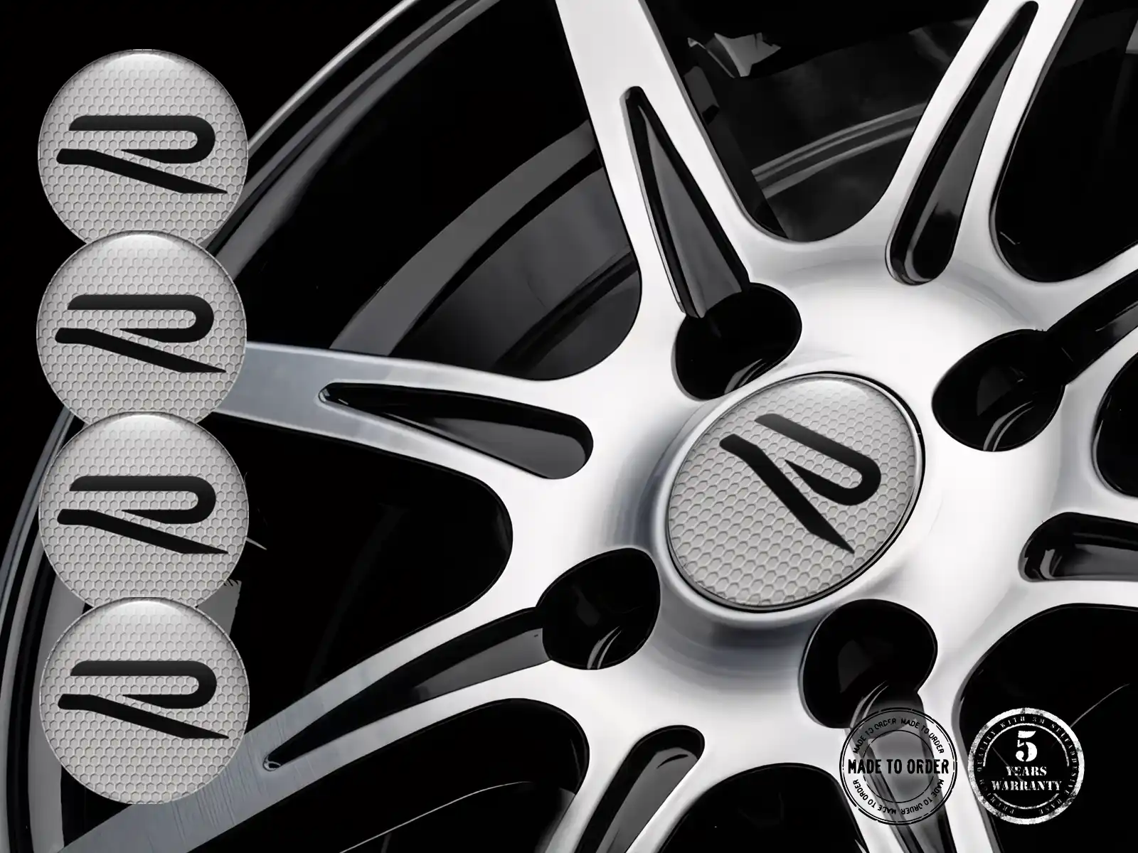 VW Silikonaufkleber Ausgabe Individuelle Felgen-Embleme
